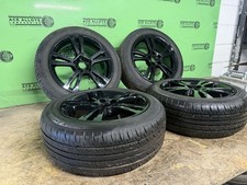 REFURBISHED SEAT IBIZA 16” 5x100 ALLOY WHEELS + GOOD 6MM+ TYRES FABIA POLO