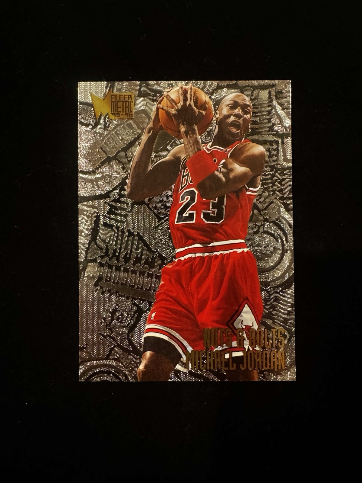 1995-96 Fleer Metal - Nuts & Bolts Michael Jordan #212