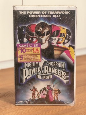 Mighty Morphin Power Ranger's VHS Kassette 1995 NEU sealed Sticker OVP