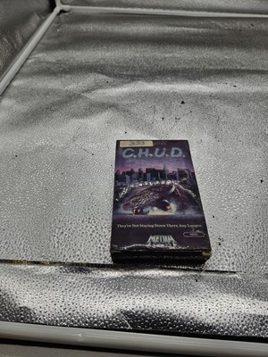 Vintage C.H.U.D. Movie Beta Max Media Rare Retro HTF 1984 Horror Tape