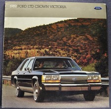 1989 Ford Ltd Crown Victoria Brochure Lx Sedan Squire Wagon Excellent Original 1989 Ford Ltd Crown Victoria Brochure Lx Sedan Squire Wagon Excellent Original