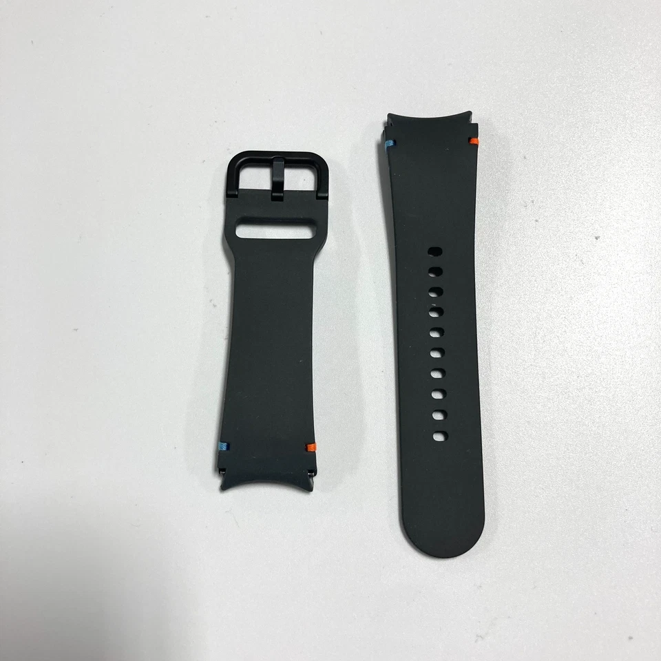 Genuine Samsung Galaxy Watch 7/6/5/4 Sport Band - S/M - Dark Gray/Pink/Blue - Image 3 of 4