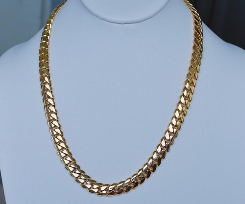 Cuban Curb Link Chain Necklace 
