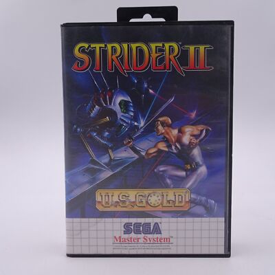 Strider II 2 SEGA Master System PAL Spiel Game Der athletische Kämpfer