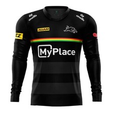 Penrith Panthers 2025 Long Sleeve Training Tee Sizes Medium - 7XL NRL oneills