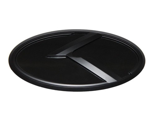 3D K Logo Black & Black Edition Emblem 2pc SET (Fits: KIA 2020+ Telluride) - Picture 2 of 3
