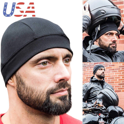 bald motorcycle helmet Baseball Cap Style CHRISTIAN REVEALED not easy to fade Bald male biker with a