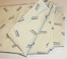 VTG 1980s "LEVI'S FOR COWBOYS 557" COTTON FABRIC FOR JEANS UNUSED NOS 62x80"