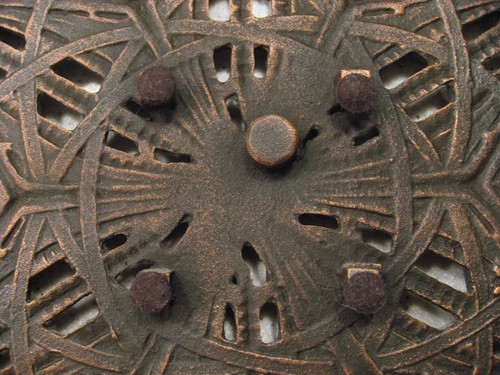 Recreated Louis Sullivan Designed Guaranty Building Interior Elevator Medallion - Picture 9 of 10