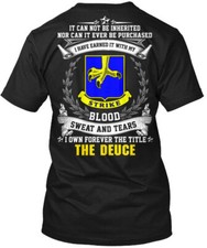 502nd Infantry Regiment It Can Not Be Inherited Nor T-Shirt Made in USA S-5XL