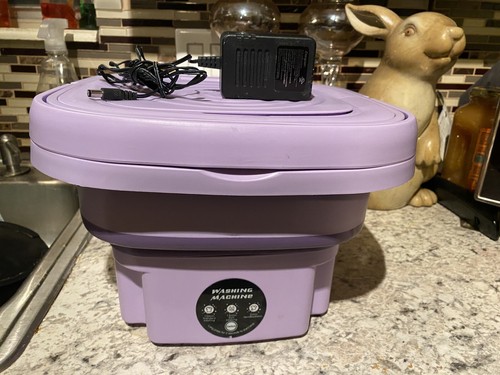 Portable Washing Machine Mini Washer Foldable Washer and Spin Dryer Small Travel