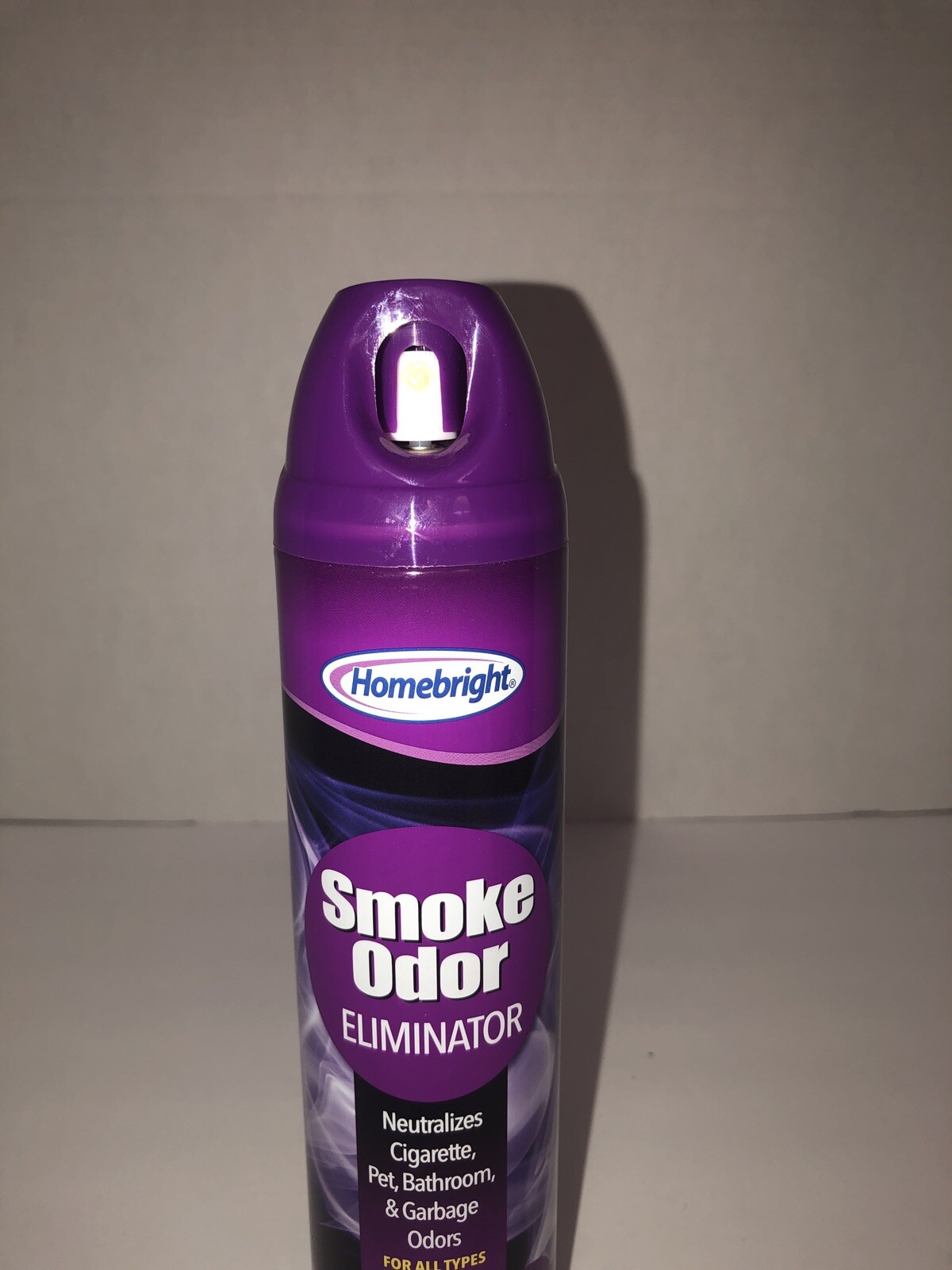 1 ea HomeBright Aerosol Air Freshener,Smoke Odor Eliminator8.5 oz Lite