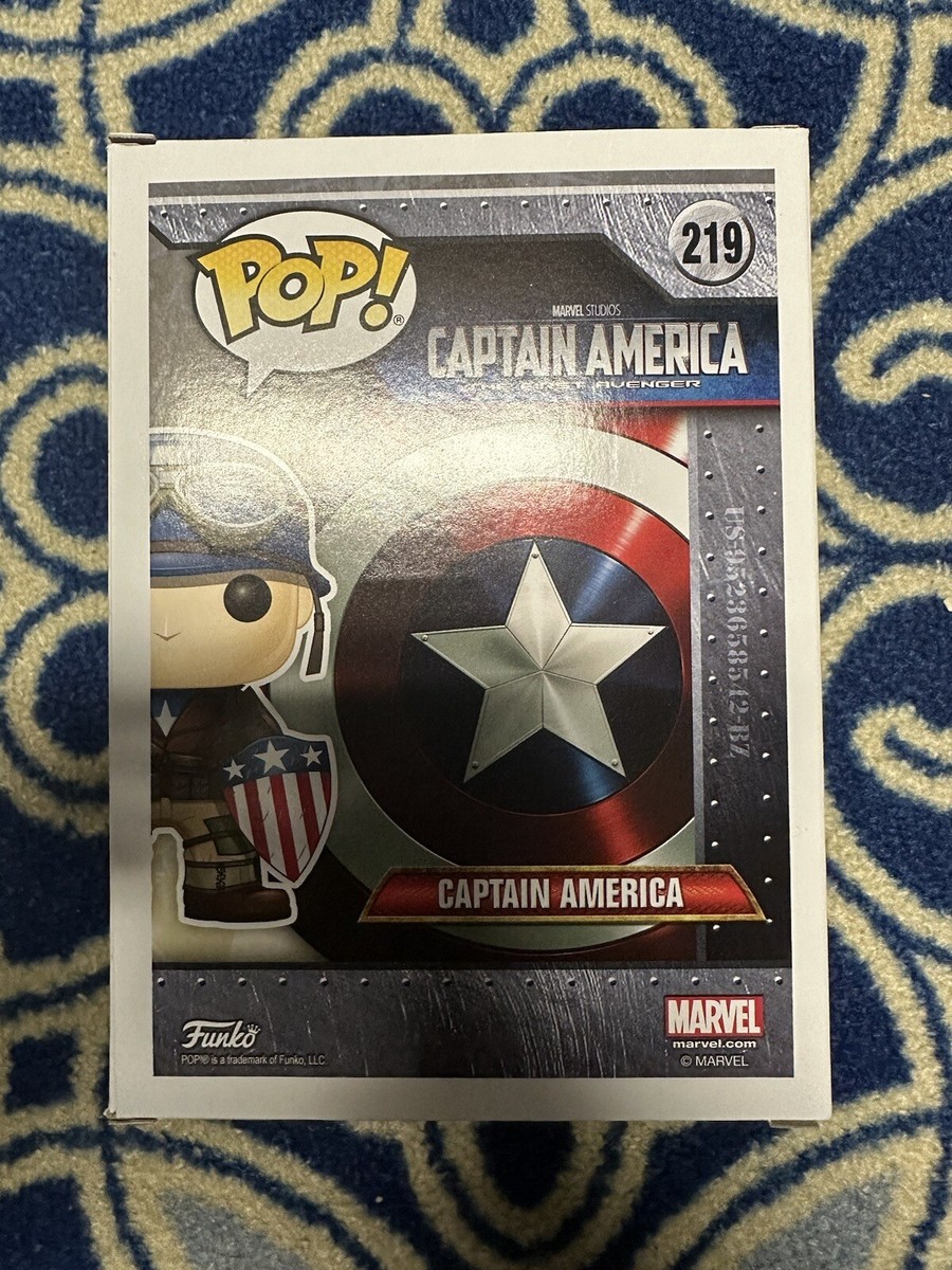 Funko Pop! Marvel #219 Captain America (WWII) 2016 Spring Funko Pop! Marvel #219 Captain America (WWII) 2016 Spring