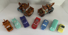 Disney/Pixar "CARS" 7-McDonald's Happy Meal Toys 2006 , plus 2-Mater Trucks