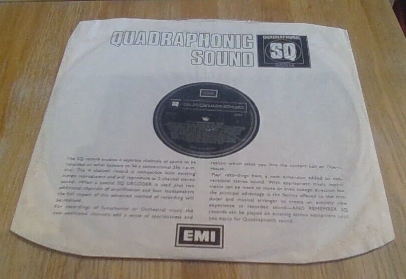 THIS IS QUADROPHONIC SOUND 1st EMI UK LP 1972 The Shadows Ron Goodwin Manuel - Image 3 of 4