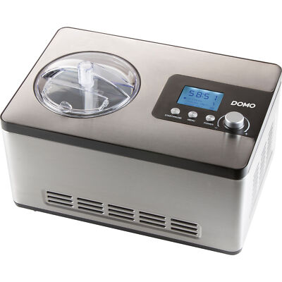 Domo Eismaschine DO9207I, edelstahl