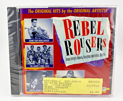 Rebel Rousers - Greatest Rock Instrumental Hits by Various [ NEW CD 1994] SEALED