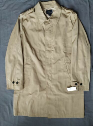 Brooks Brothers raincoat/mac men's light brown sizes 42, 44, 46, 48R running big - Picture 3 of 14