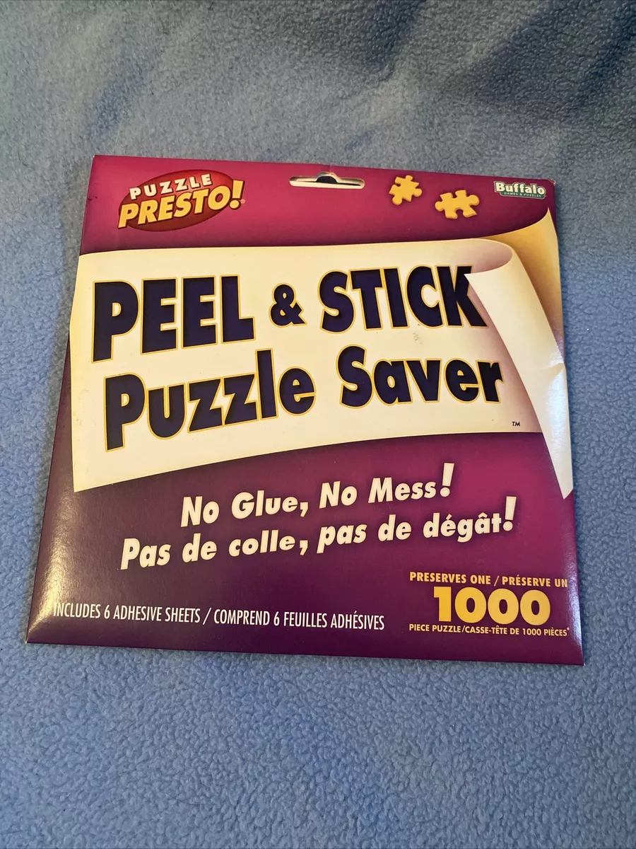 Puzzle Presto Peel & Stick Puzzle Saver Sheet Preserve - 1000 Piece Puzzle  - NEW