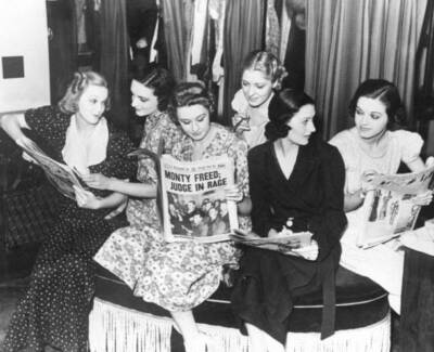 Radio City Rockette Lucille Bremer who later became Fred Astaire s .. Old Photo