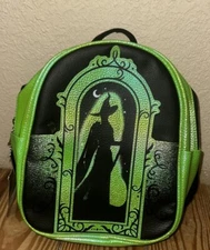 No One Mourns Wicked Movie 2024 Mini Backpack Elphaba Green Witch Oz Bag Rare!
