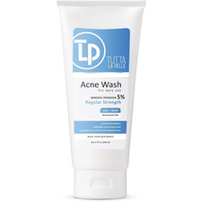 Benzoyl Peroxide 5 Wash Acne Treatment Face Wash  Body Wash -Butt  Back Acne