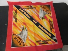 Harley Davidson RIGHTEOUS RIDER Motorcycles Biker Bandana Souvenir
