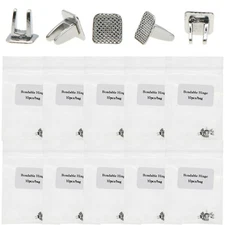 US 100 Pcs Dental Orthodontic Bite Turbos Openner Tongue Tamers Bondable Hinge