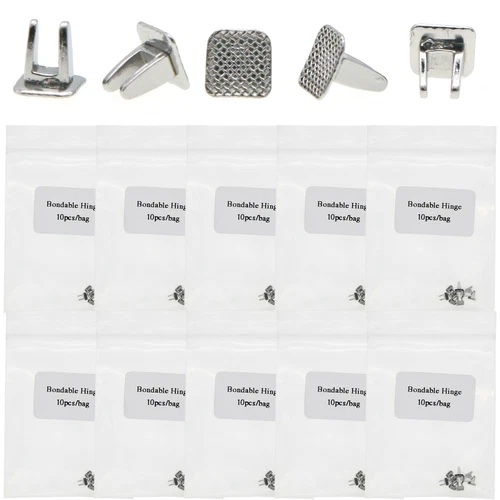 US 100 Pcs Dental Orthodontic Bite Turbos Openner Tongue Tamers Bondable Hinge