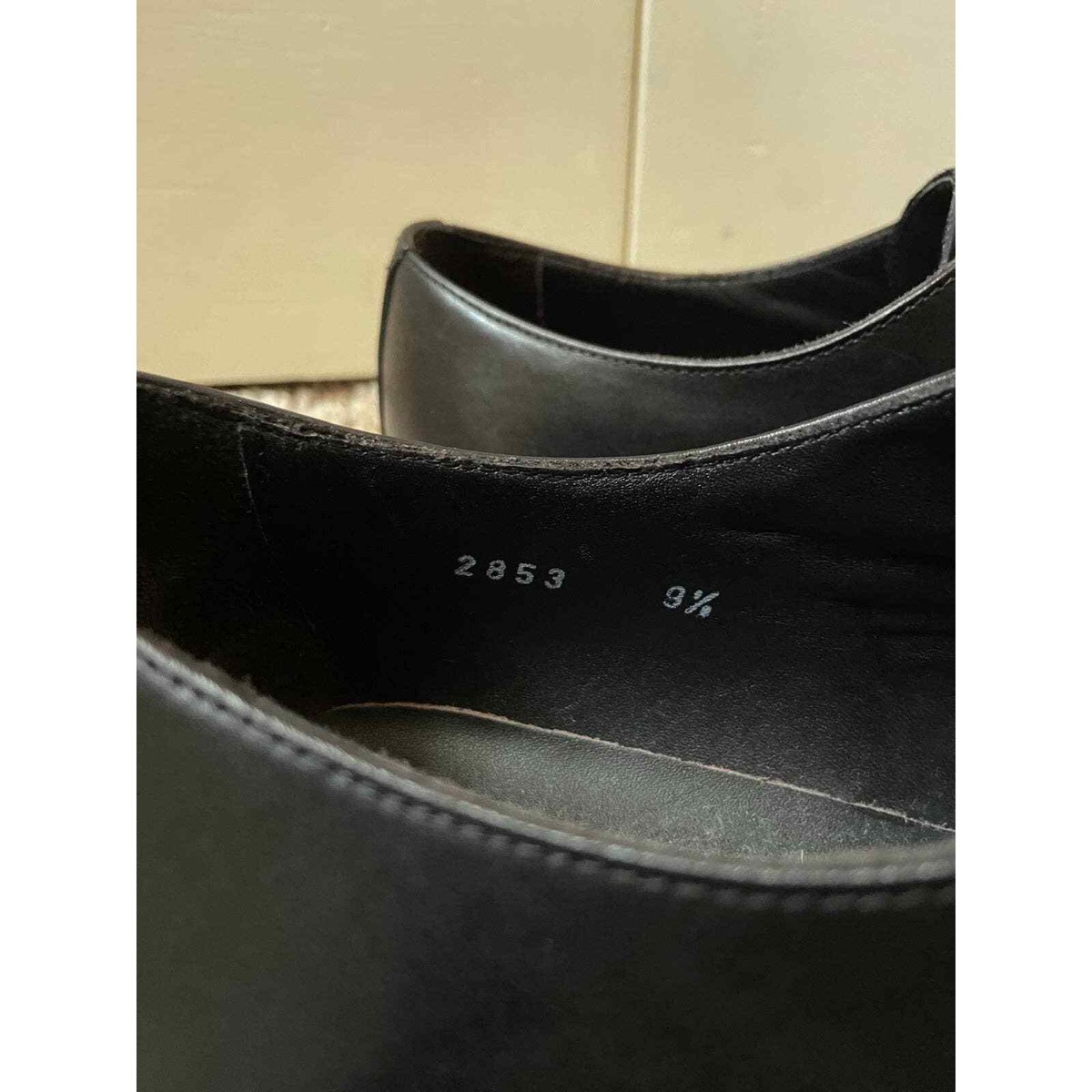To Boot New York Adam Derrick Buchanan Black Leather Dress Shoe Men’s Size 9.5 Santoni Darian Mens Sz 9D Brown Leather Cap Toe Oxford Shoes  main image 3