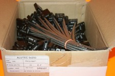 100 Câbles Scellé Haute Sécurité Antifraude Ø 5x 250 mm Numérotés Noir ALUTEC