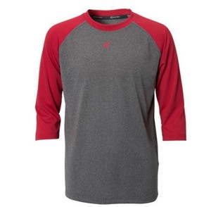 100 polyester baseball tee