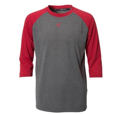 100 polyester baseball tee