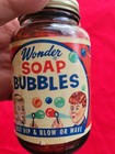 Vintage Wonder Bubbles-Glass Bottle With Liquid-RARE-large size bottle — photo 5