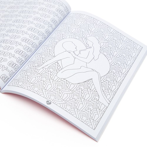 Lovehoney Sex Positions Book - Position of the Week Colouring Book for Couples - Picture 3 of 4