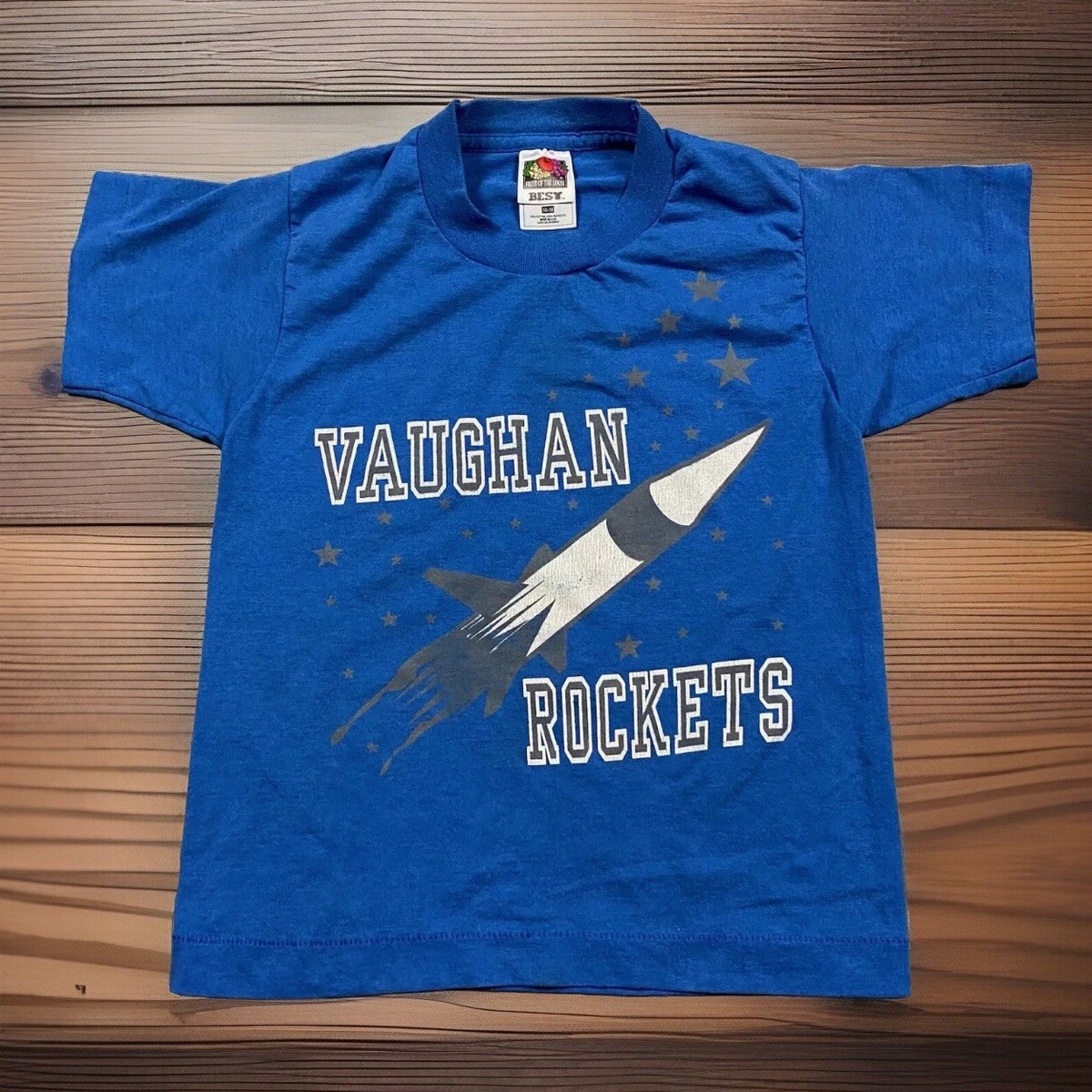 FRUITS　No.12 90s Vintage Space Rocket Fruit Of The Loom Best Single Stitch T