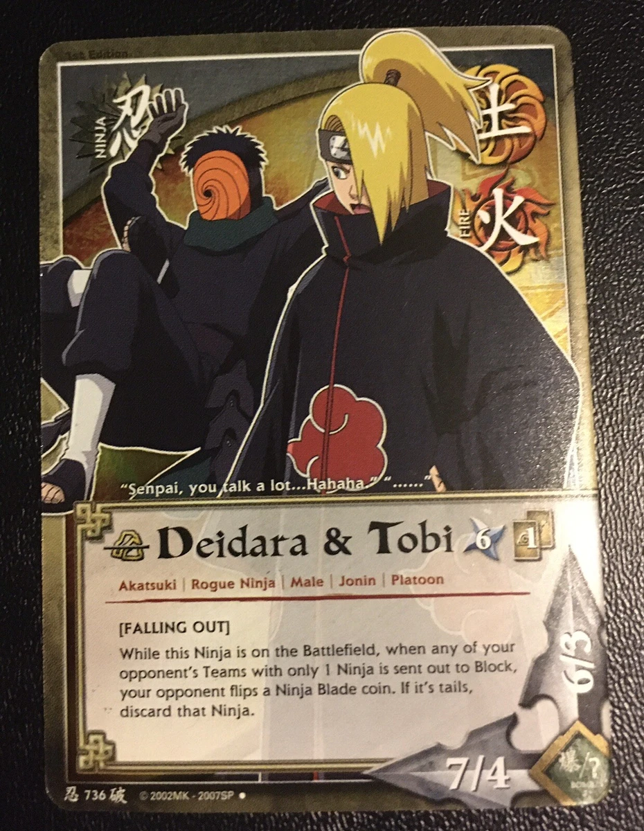 Deidara e Tobi - Naruto Shippuden