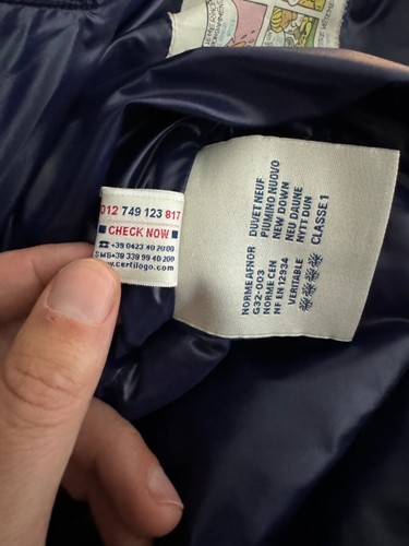 Moncler Jacket Chevalier Size 3 (L) Blue - Picture 10 of 16