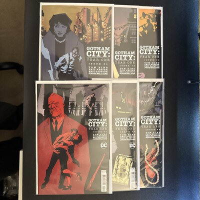 Gotham City Year One 1-6 Complete Comic Lot Run Set Tom King DC    