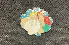 2023 Disney Parks The Little Mermaid Mystery Box Enamel Pin Ariel & King Triton