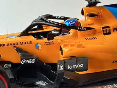 MINICHAMPS FERNANDO ALONSO McLAREN MCL33 2018 ABU DHABI GP 1/18