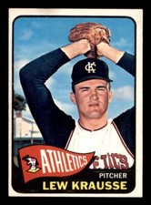 1965 Topps Baseball #462 Lew Krausse NM/MT *e2