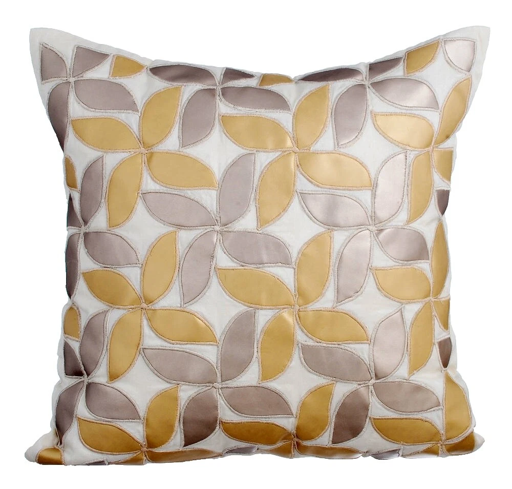 Faux Leather Living Room Square Home Décor Pillows