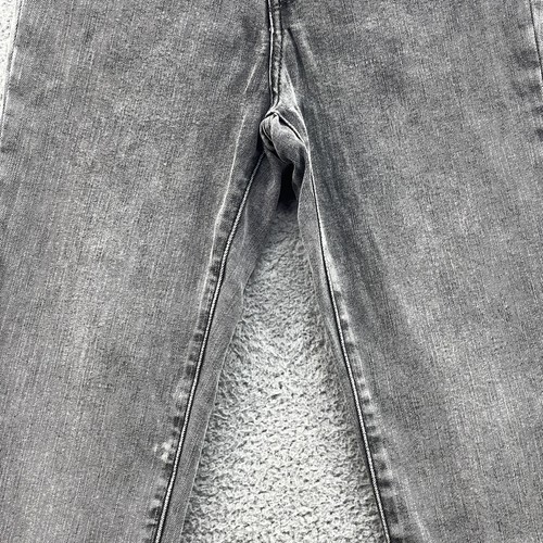 Levi's 724 Jeans Boys Size 26 Grey Charcoal Denim High Rise Straight Jeans - Picture 7 of 11
