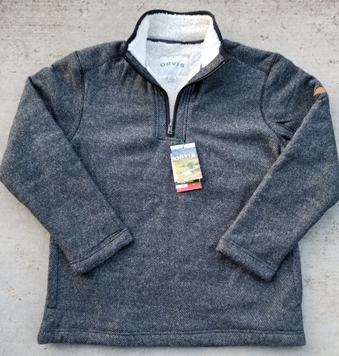 ORVIS Sherpa Lined 1/4 Zip Pullover 