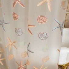 180 CM Wasserfest Badezimmer Duschvorhang mit Haken Heim Dekor Modern Peva