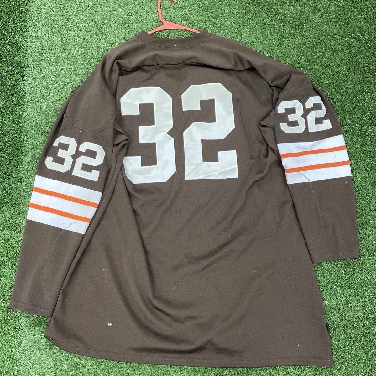 JIM BROWN MITCHELL AND NESS NFL JERSEY 1964 CLEVELAND BROWNS SIZE