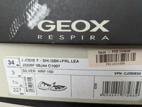 Scarpe basse Geox Junior bambina Jodie taglia 3 nuove con scatola - Foto 6 di 6