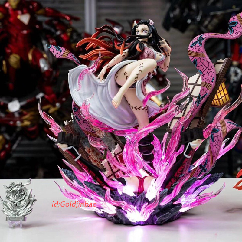 YOYO Studio Demon Slayer Kamado Nezuko Resin Model In Stock Fully