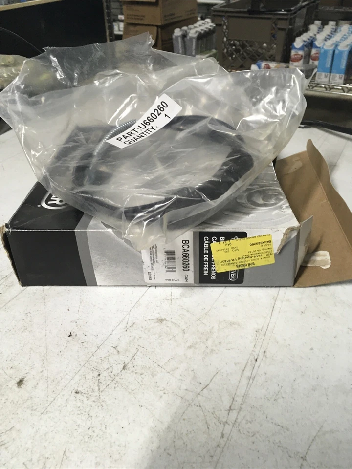 Cable de freno de estacionamiento trasero derecho Wearever para Chrysler Town and Country 2004-2007 Foto 3 de 4